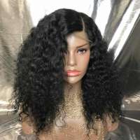 12A Grade Indian Virgin Unprocessed One Donor Human Hair Transparent Full Lace Wig