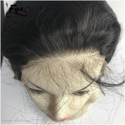 Preplucked 4*4 5*5 6*6 7*7  wig Cuticle Aligned raw virgin Hair HD Lace Closure Wig HD Transparent Swiss Lace Closure Wig